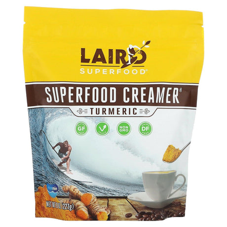 Laird Superfood, Superfood Creamer, Reduce Sugar, 8 oz (227 g) - Supply Center USA