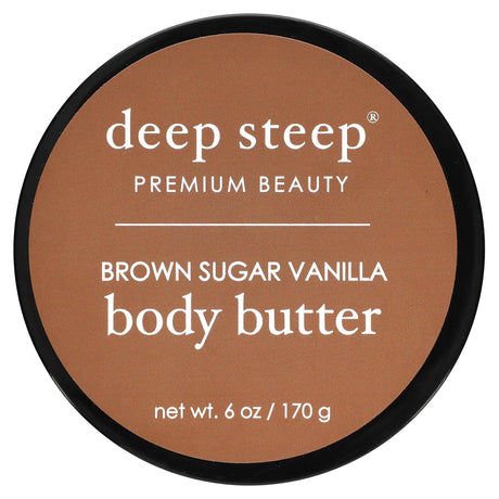 Deep Steep, Body Butter, Lavender Chamomile, 6 oz (170 g) - Supply Center USA