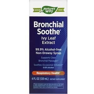 Nature's Way, Bronchial Soothe, Ivy Leaf Extract, 4 fl oz (120 ml) - Supply Center USA