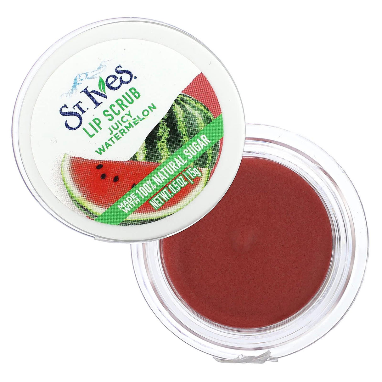 St. Ives, Lip Scrub, Juicy Watermelon, 0.5 oz (15 g) - Supply Center USA