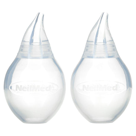 NeilMed, Babies & Kids, NasaBulb, Nasal Aspirator, 2 Aspirators, 1.69 oz (50 ml) Each - Supply Center USA