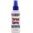 NutriBiotic, Throat Spray with Grapefruit Seed Extract plus Zinc & Menthol, 4 fl oz (118 ml) - Supply Center USA