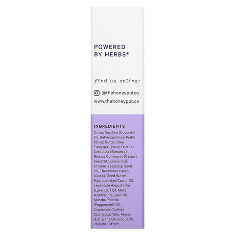 The Honey Pot Company, Vulva Cream, Soothing Lavender, 1 fl oz (30 ml) - Supply Center USA