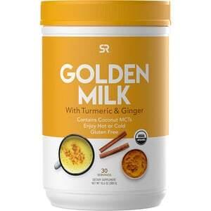 Sports Research, Golden Milk with Turmeric & Ginger, 10.6 oz (300 g) - HealthCentralUSA