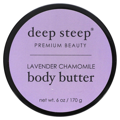 Deep Steep, Body Butter, Grapefruit Bergamot, 6 oz (170 g) - Supply Center USA