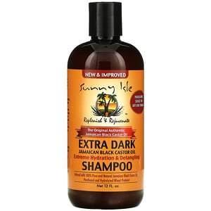 Sunny Isle, Extra Dark Jamaican Black Castor Oil Shampoo, 12 fl oz - Supply Center USA