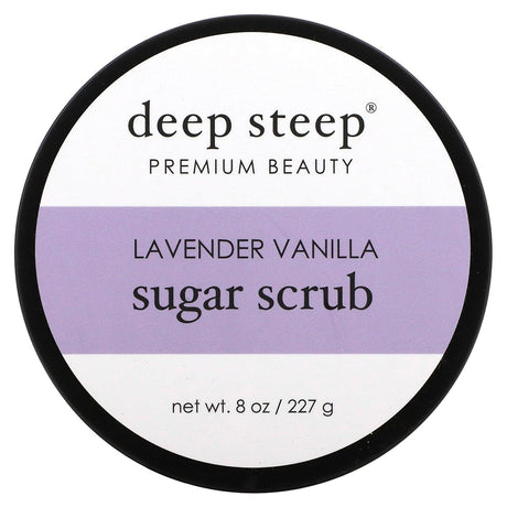 Deep Steep, Sugar Scrub, Lavender Vanilla, 8 oz (227 g) - Supply Center USA