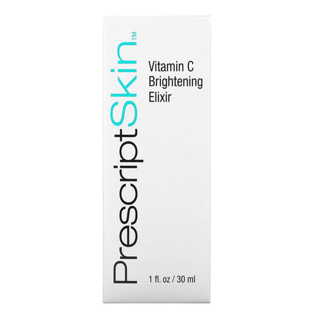 PrescriptSkin, Vitamin C Brightening Elixir, Enhanced Brightening Dry Oil Serum, 1 fl oz (30 ml) - Supply Center USA