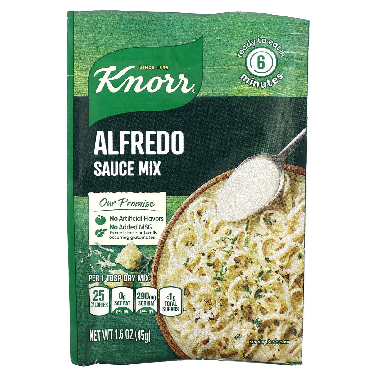 Knorr, Alfredo Sauce Mix, 1.6 oz (45 g) - Supply Center USA