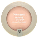 Neutrogena, Mineral Sheers, Powder Foundation, Natural Ivory 20, 0.34 oz (9.6 g) - Supply Center USA