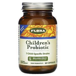 Flora, Children's Probiotic, 60 Capsules - Supply Center USA