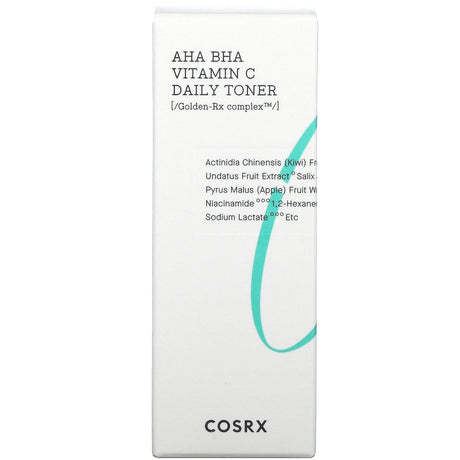 Cosrx, AHA BHA Vitamin C Daily Toner, 1.69 fl oz (50 ml) - Supply Center USA