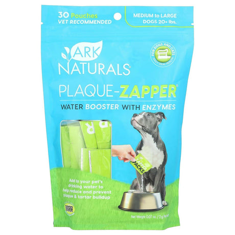 Ark Naturals, Plaque-Zapper, For Dogs & Cats, 30 Pouches, 0.07 oz (2 g) Each - Supply Center USA