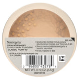 Neutrogena, Mineral Sheers, Loose Powder Foundation, Classic Ivory 10, 0.19 oz (5.5 g) - Supply Center USA