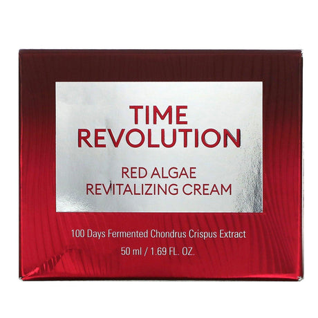 Missha, Time Revolution, Red Algae Revitalizing Cream, 1.69 fl oz (50 ml) - Supply Center USA