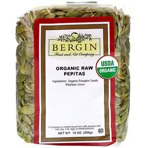 Bergin Fruit and Nut Company, Organic Raw Pepitas, 10 oz (284 g) - HealthCentralUSA