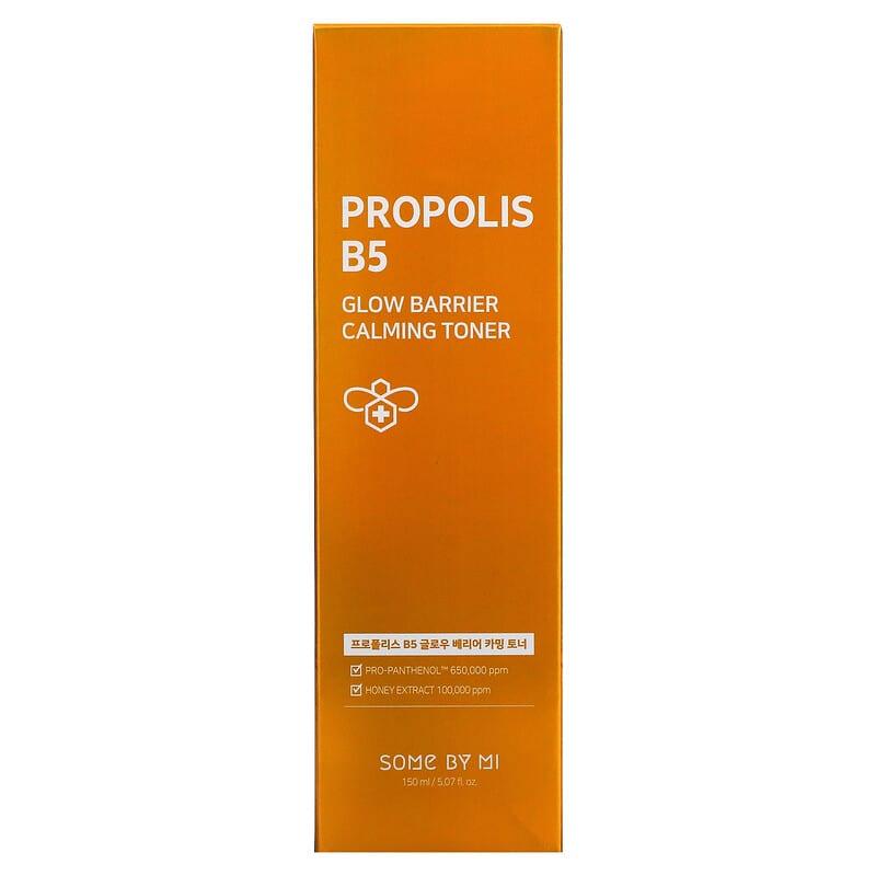 SOME BY MI, Propolis B5, Glow Barrier Calming Toner, 5.07 fl oz (150 ml) - Supply Center USA