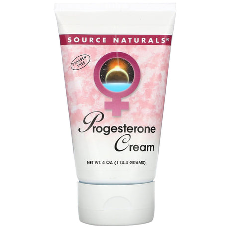 Source Naturals, Progesterone Cream, 2 oz (56.7 g) - Supply Center USA