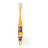 GuruNanda, Kids, Bristle Toothbrush, Ages 2+, Extra Soft, Giraffe , 1 Toothbrush + 1 Cover - Supply Center USA