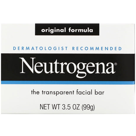 Neutrogena, Facial Cleansing Bar, 3.5 oz (100 g) - Supply Center USA