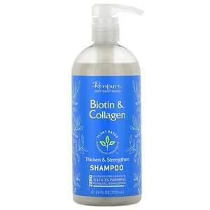 Renpure, Biotin & Collagen Shampoo, 24 fl oz (710 ml) - Supply Center USA