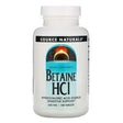 Source Naturals, Betaine HCl, 650 mg, 180 Tablets - Supply Center USA