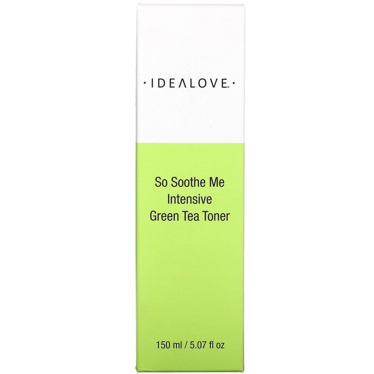 Idealove, So Soothe Me, Intensive Green Tea Toner, 5.07 fl oz (150 ml) - Supply Center USA