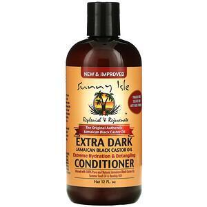 Sunny Isle, Extra Dark Jamaican Black Castor Oil Conditioner, 12 fl oz - Supply Center USA