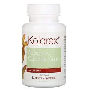 Kolorex, Advanced Candida Care, 60 Softgels - Supply Center USA