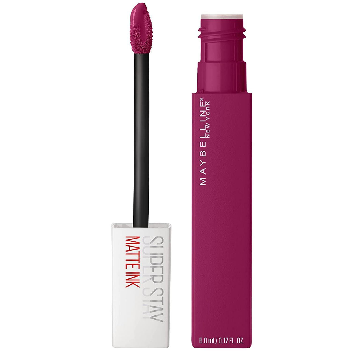 Maybelline Super Stay Matte Ink Liquid Lipstick Makeup, Long Lasting High Impact Color, up to 16H Wear, Lover, Mauve Neutral, 1 Count - Supply Center USA