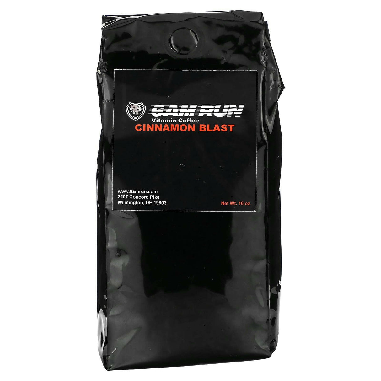 6AM Run, Vitamin Coffee, Cinnamon Blast, 16 oz - Supply Center USA
