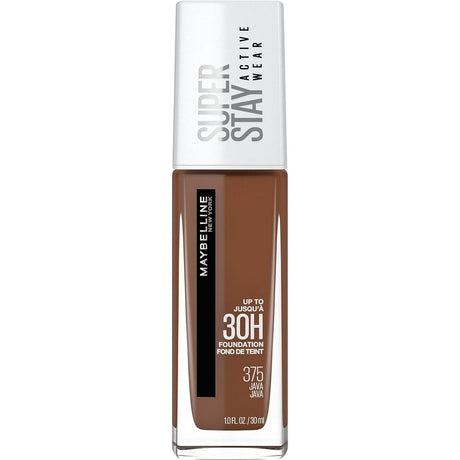 Maybelline Super Stay Full Coverage Liquid Foundation Active Wear Makeup, up to 30Hr Wear, Transfer, Sweat & Water Resistant, Matte Finish, Light Beige, 1 Count - Supply Center USA