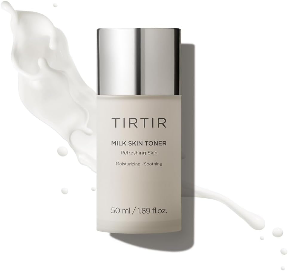 TIRTIR Milk Skin Toner Light | Instant Hydration with 4% Niacinamide, Pore-Tightening, Vegan Toner for Acne-Prone, Sensitive & Oily Skin, Fungal Acne Safe, Panthenol, Allantoin, Vitamin B
