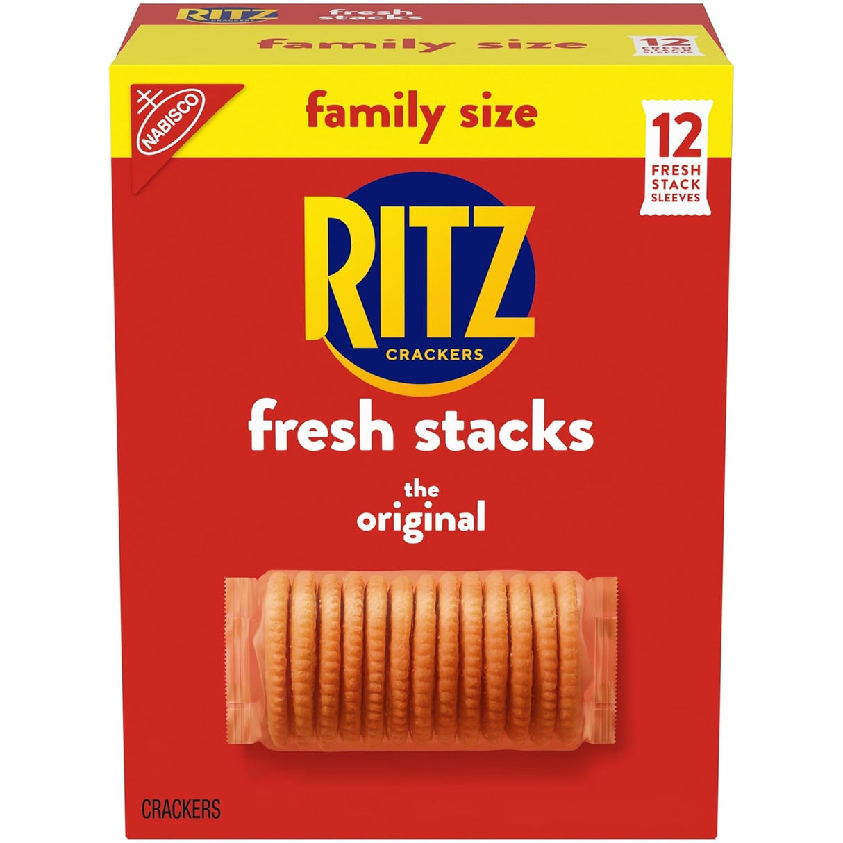 RITZ Fresh Stacks Original Crackers, Party Size, 23.7 Oz (16 Stacks)