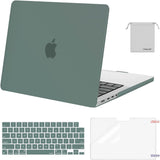 MOSISO Compatible with Macbook Pro 14 Inch Case 2024 2023 2022 2021 M4 M3 M2 M1 Pro Max A3112 A3185 A3401 A2918 A2992 A2779 A2442, Plastic Hard Shell&Keyboard Cover&Screen Film&Pouch, Black