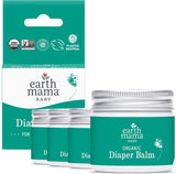 Earth Mama Organic Diaper Balm | Diaper Cream with Calendula | Calm Skin Baby Essentials for Diaper Bag |Multipurpose Baby Ointment, 2-Fluid Ounce