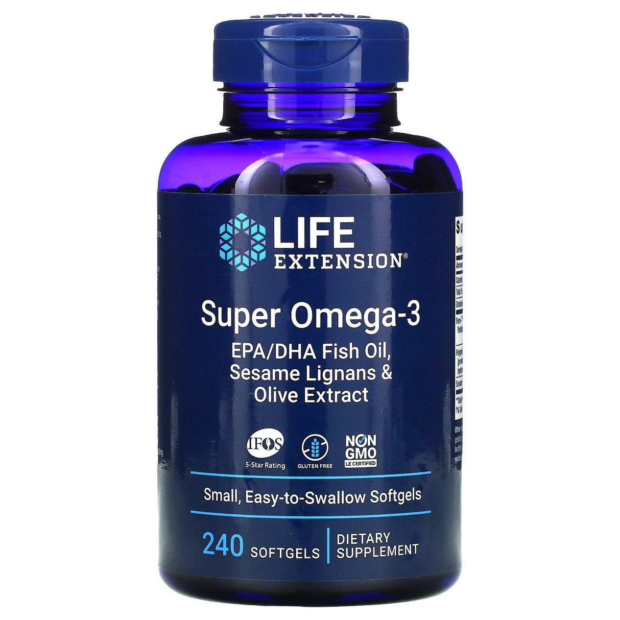 Life Extension, Super Omega-3, 60 Softgels - Supply Center USA