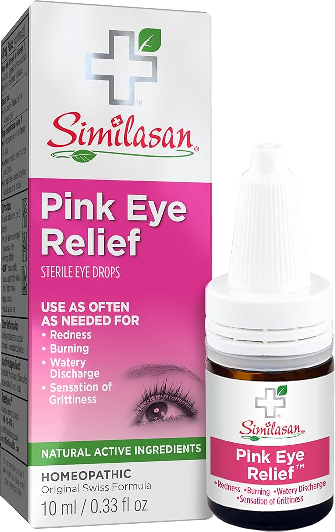 Similasan, Pink Eye Relief, Sterile Eye Drops, 0.33 fl oz (10 ml)