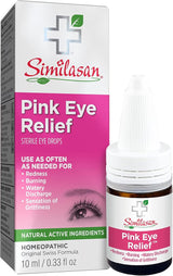 Similasan, Pink Eye Relief, Sterile Eye Drops, 0.33 fl oz (10 ml)