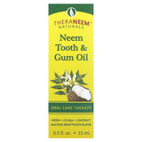 Organix South, TheraNeem Naturals, Neem Tooth & Gum Oil, Oral Care Therape, 0.5 fl oz (15 ml) - Supply Center USA