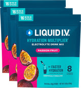 Liquid I.V.® Hydration Multiplier - Seaberry | Electrolyte Powder Drink Mix | 3 Pack (48 Servings)