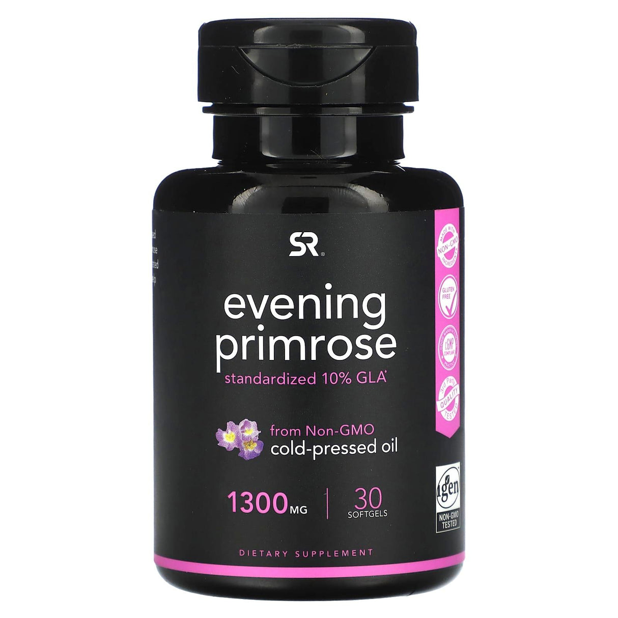 Sports Research, Evening Primrose, 1,300 mg, 30 Softgels - Supply Center USA