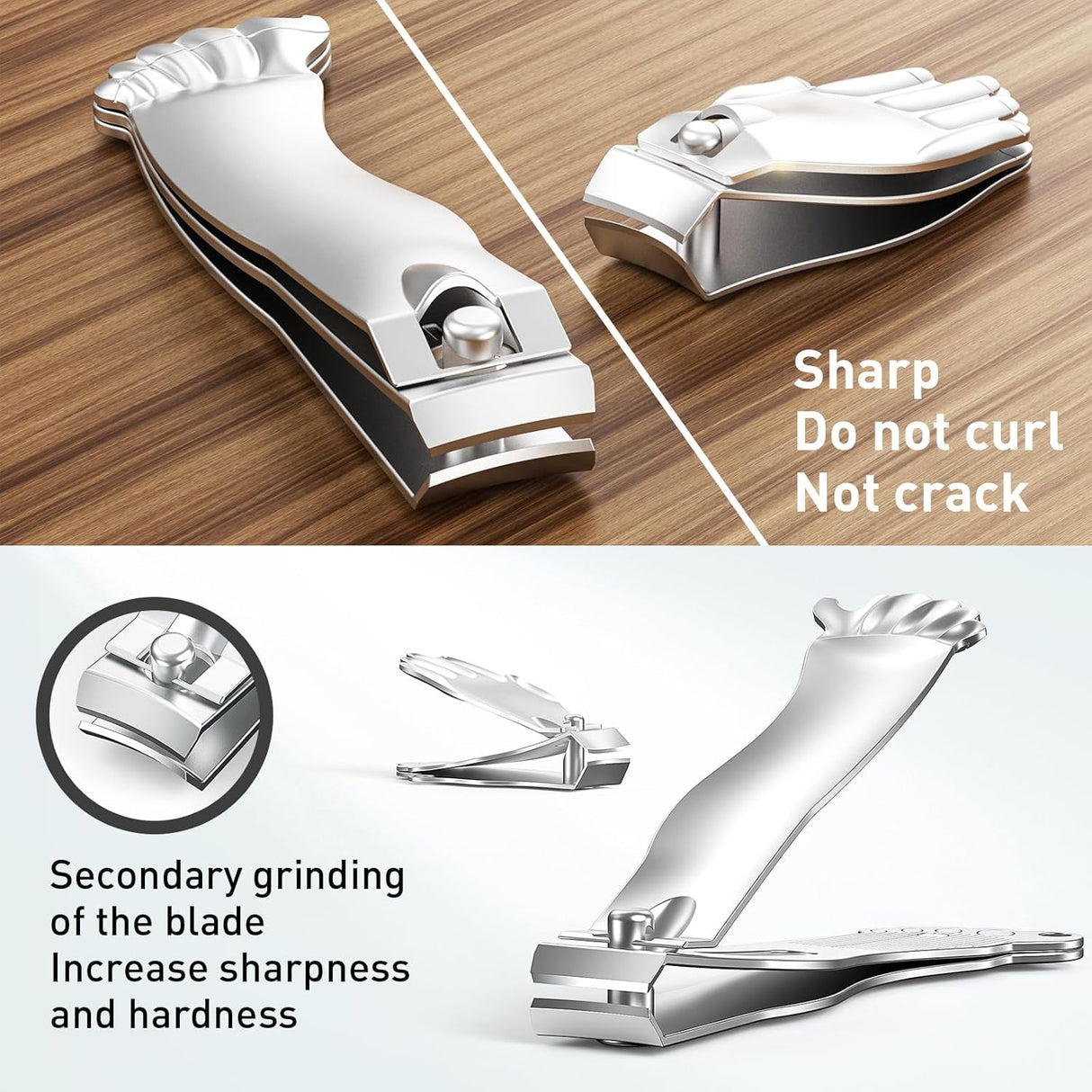 Nail Clippers Set,Gag Gifts Funny Adult, Stocking Stuffers for Adults Men Him,White Elephant Gifts Cool Stuff Gadgets for Men Dad Boyfriend Father Husband Friends, Gifts for Men Women,Mens Gifts