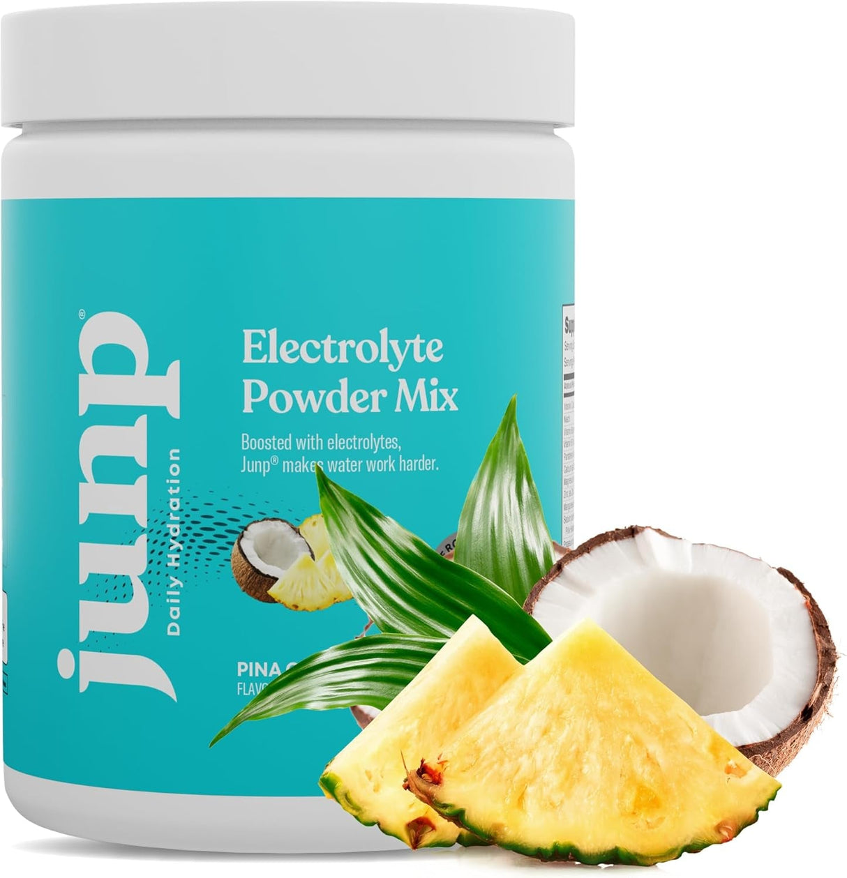 JUNP Electrolytes Powder No Sugar No Carbs, Mouthwatering Green Apple Keto Electrolyte Drink Mix, Potassium & Salt Hydration Powder Electrolytes Zero Calorie Sugar Free Electrolyte Powder, 90 Servings