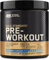 Optimum Nutrition Gold Standard Pre-Workout, Vitamin D for Immune Support, with Creatine, Beta-Alanine, and Caffeine for Energy, Keto Friendly, Blueberry Lemonade, 30 Servings (Packaging May Vary)