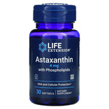 Life Extension, Astaxanthin with Phospholipids, 4 mg, 30 Softgels - Supply Center USA