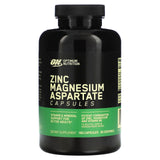 Optimum Nutrition, Zinc Magnesium Aspartate, 180 Capsules - Supply Center USA