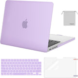 MOSISO Compatible with Macbook Pro 14 Inch Case 2024 2023 2022 2021 M4 M3 M2 M1 Pro Max A3112 A3185 A3401 A2918 A2992 A2779 A2442, Plastic Hard Shell&Keyboard Cover&Screen Film&Pouch, Black