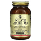 Solgar, Folate, 400 mcg, 250 Tablets - Supply Center USA