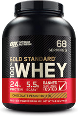 Optimum Nutrition Gold Standard 100% Whey Protein Powder, Double Rich Chocolate, 2 Pound (Packaging May Vary)